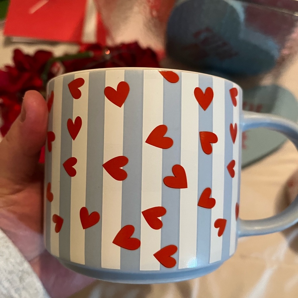 Sunday Morning Hearts Mug